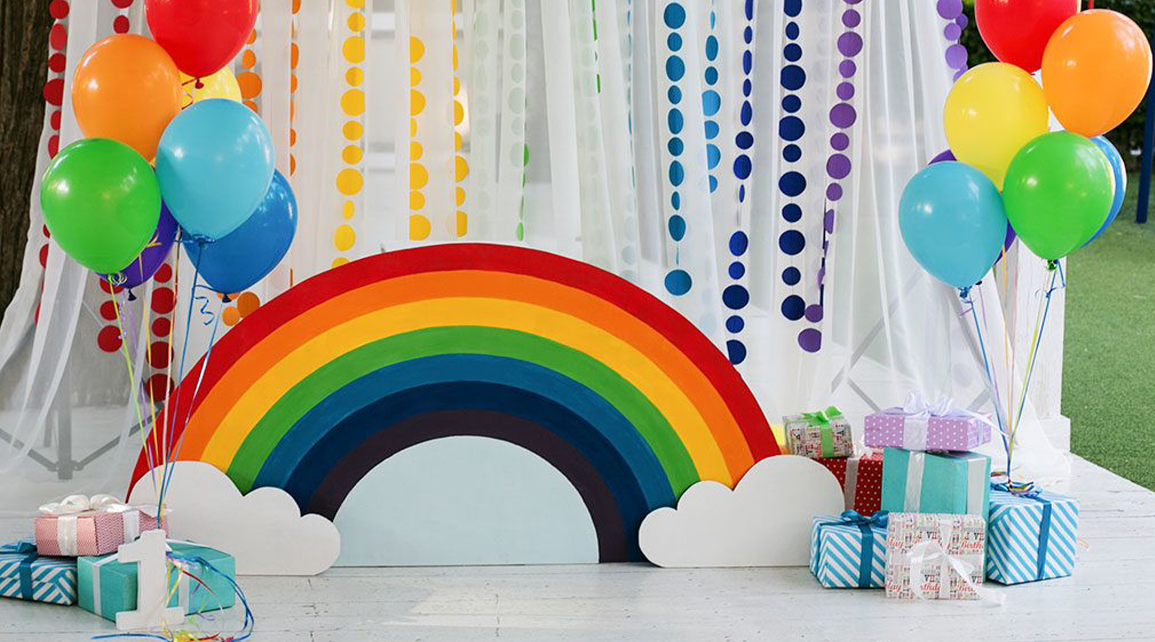 Rainbow Themed Party