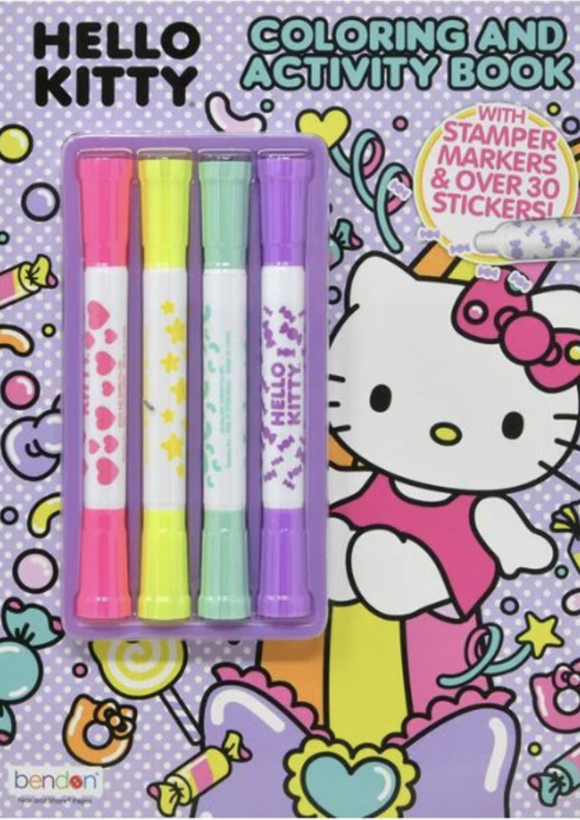 4.99 HELLO KITTY COLORING AND ACTIVITY BOOK 