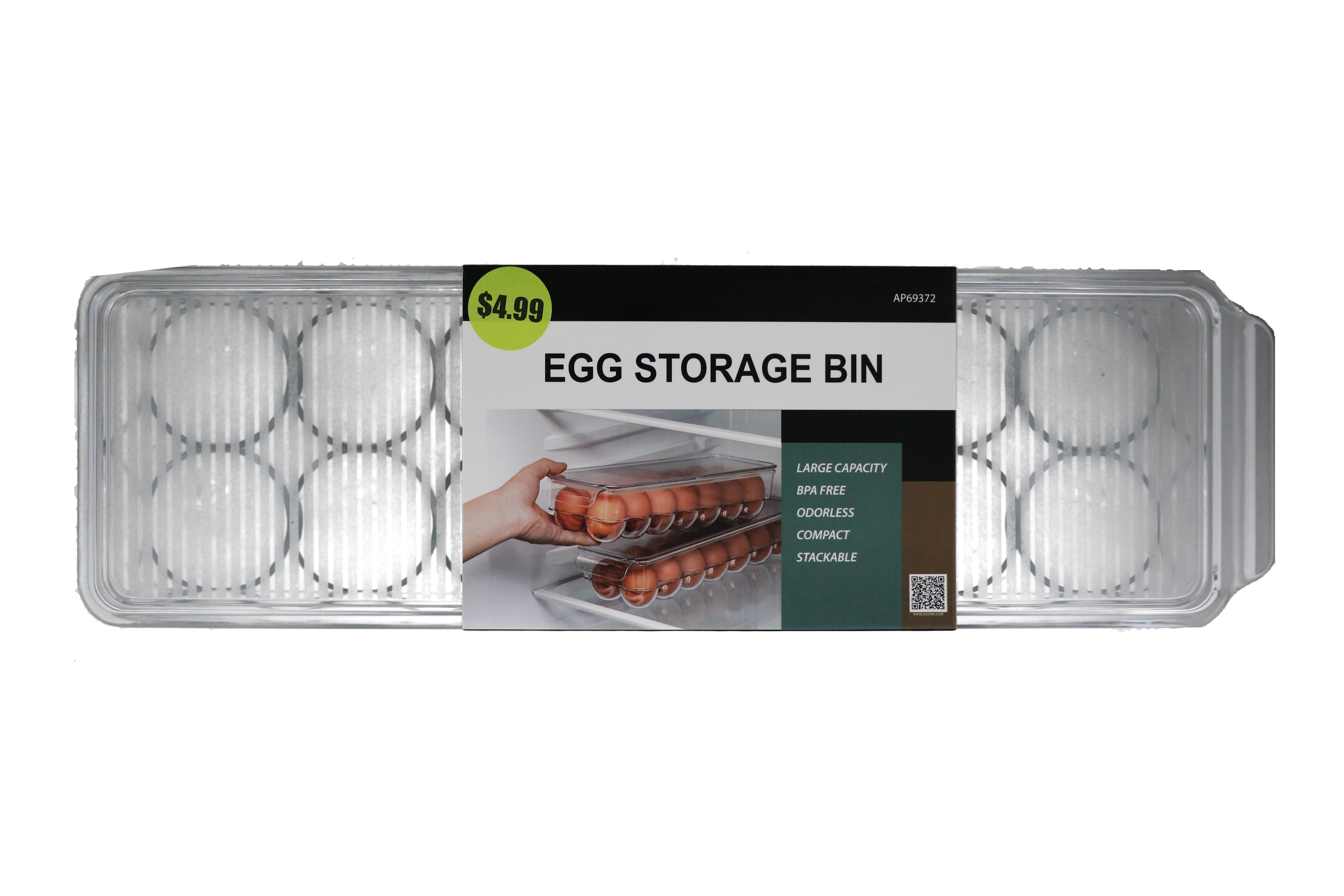 4.99 EGG STORAGE BIN 14 SLOTS