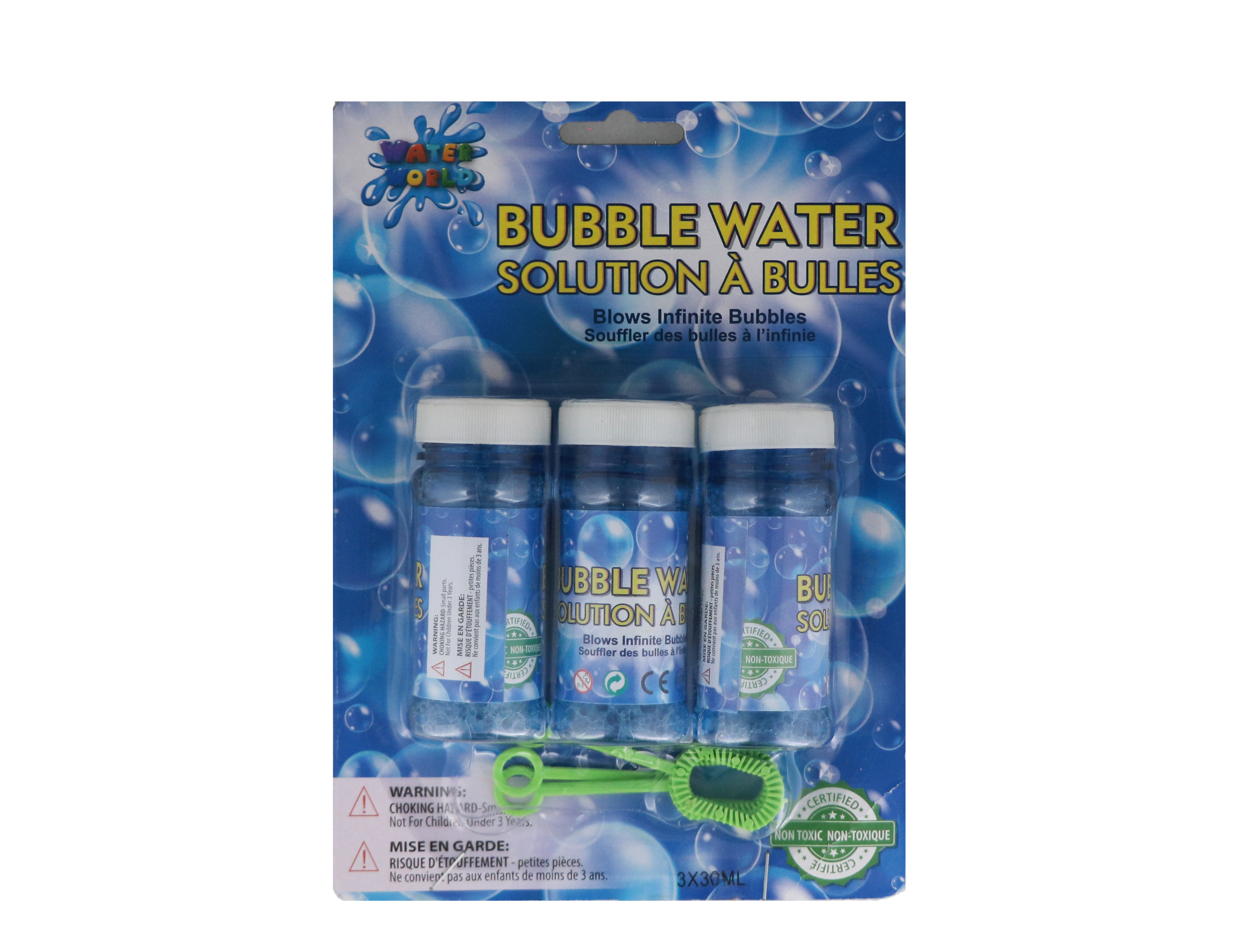 BUBBLE WATER SOLUTION 3 PACK