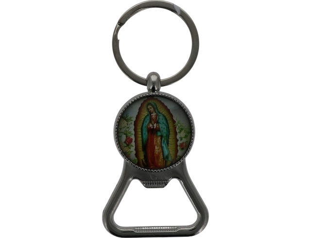 RELIGIOUS BOTTLE OPENER KEY CHAIN