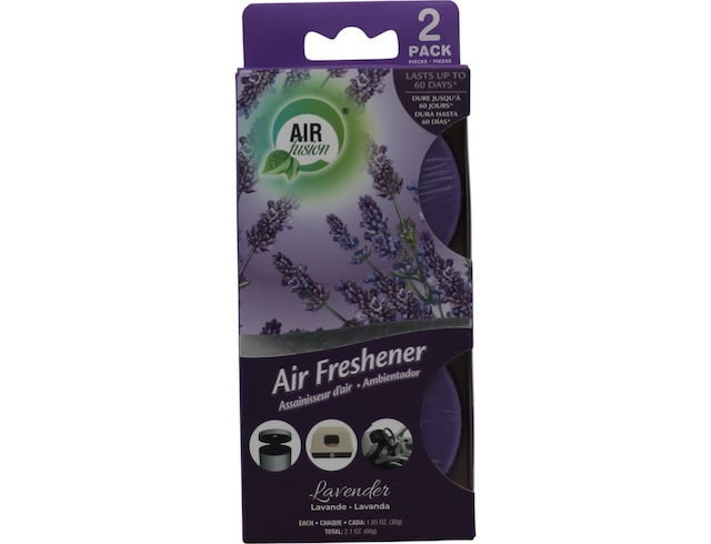 LAVENDER AIR FRESHENER AIR FUSION 1.5 OZ 2 PACK