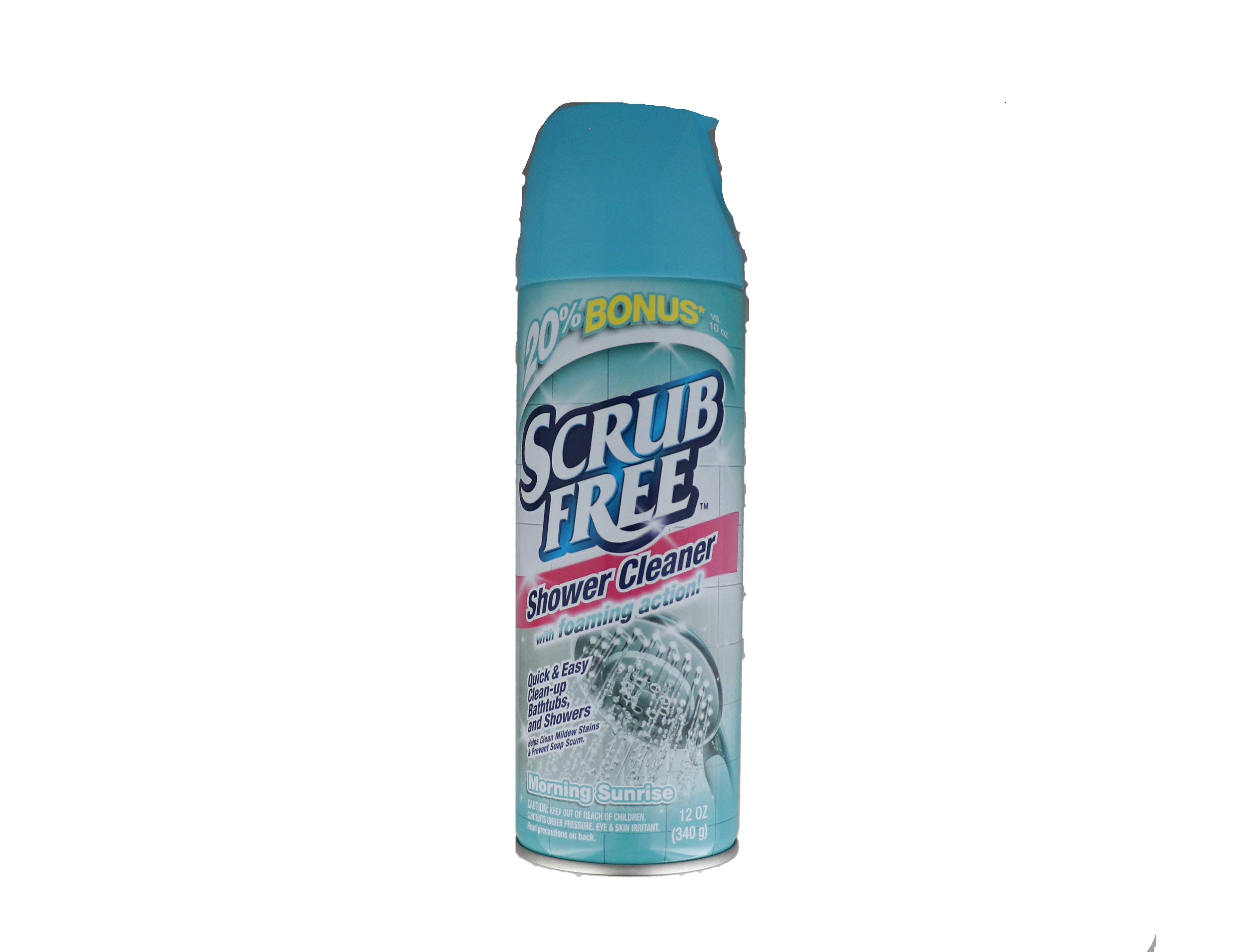 SCRUB FREE SHOWER CLEANER WITH FOAMING ACTION