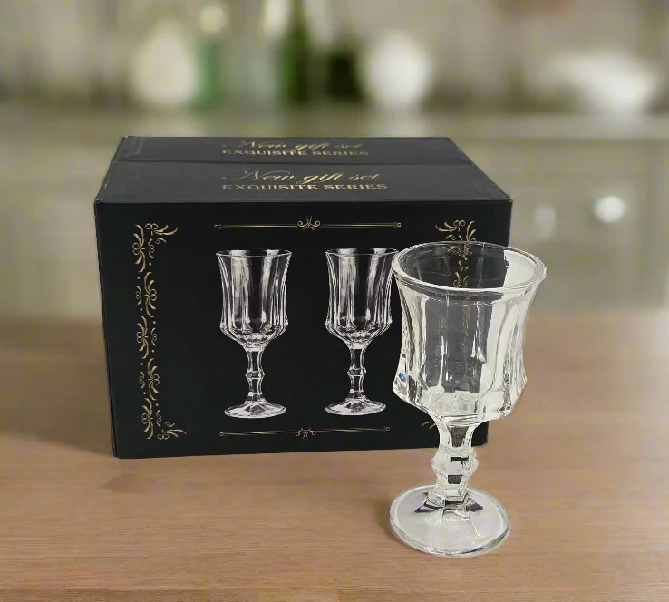 4.49 6 PC FOOTED SHOT GLASS