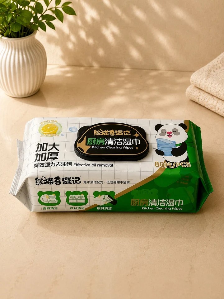 3.49 KITCHEN CLEANING WIPES-80CT