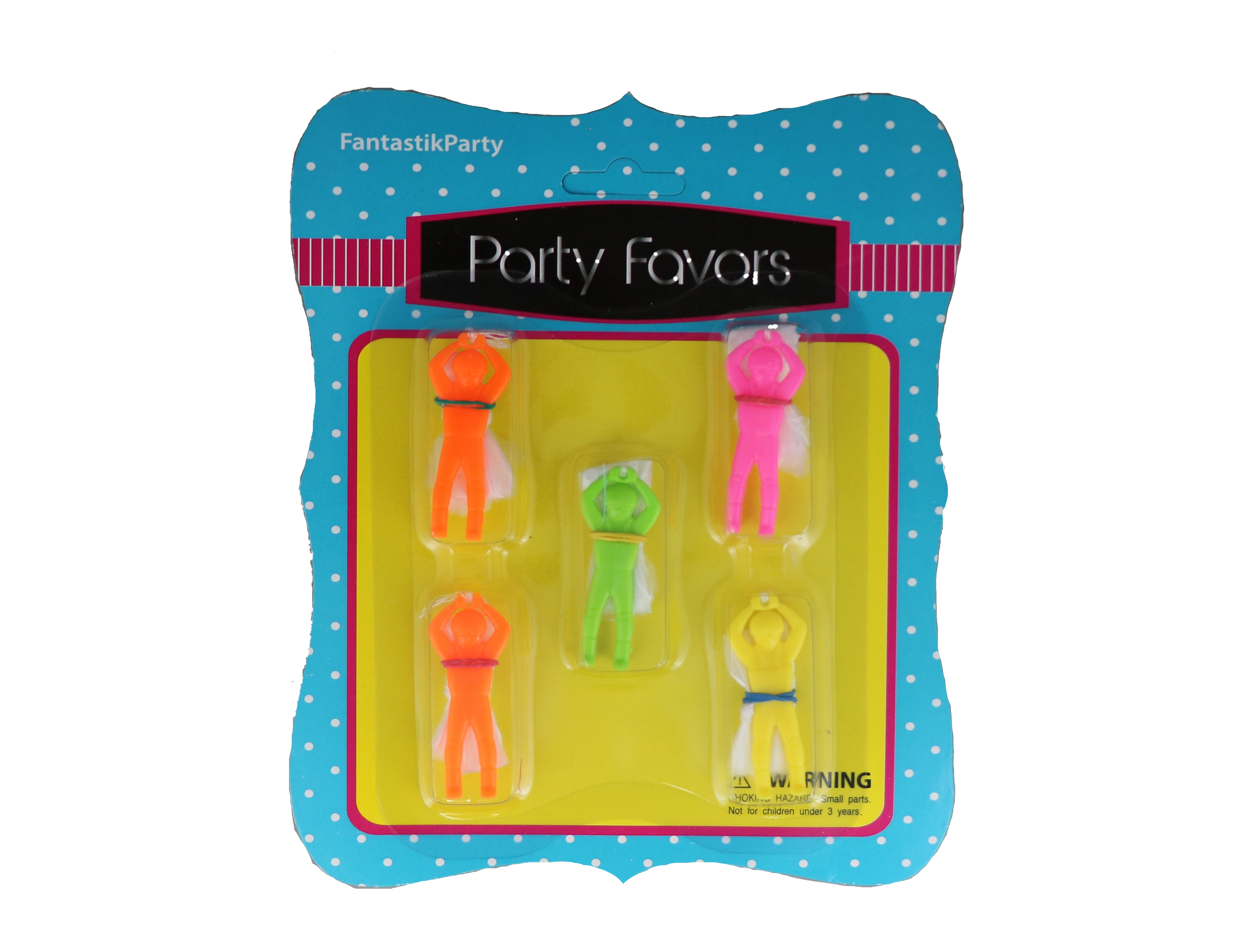 PARTY FAVORS MIN PARACHUTES