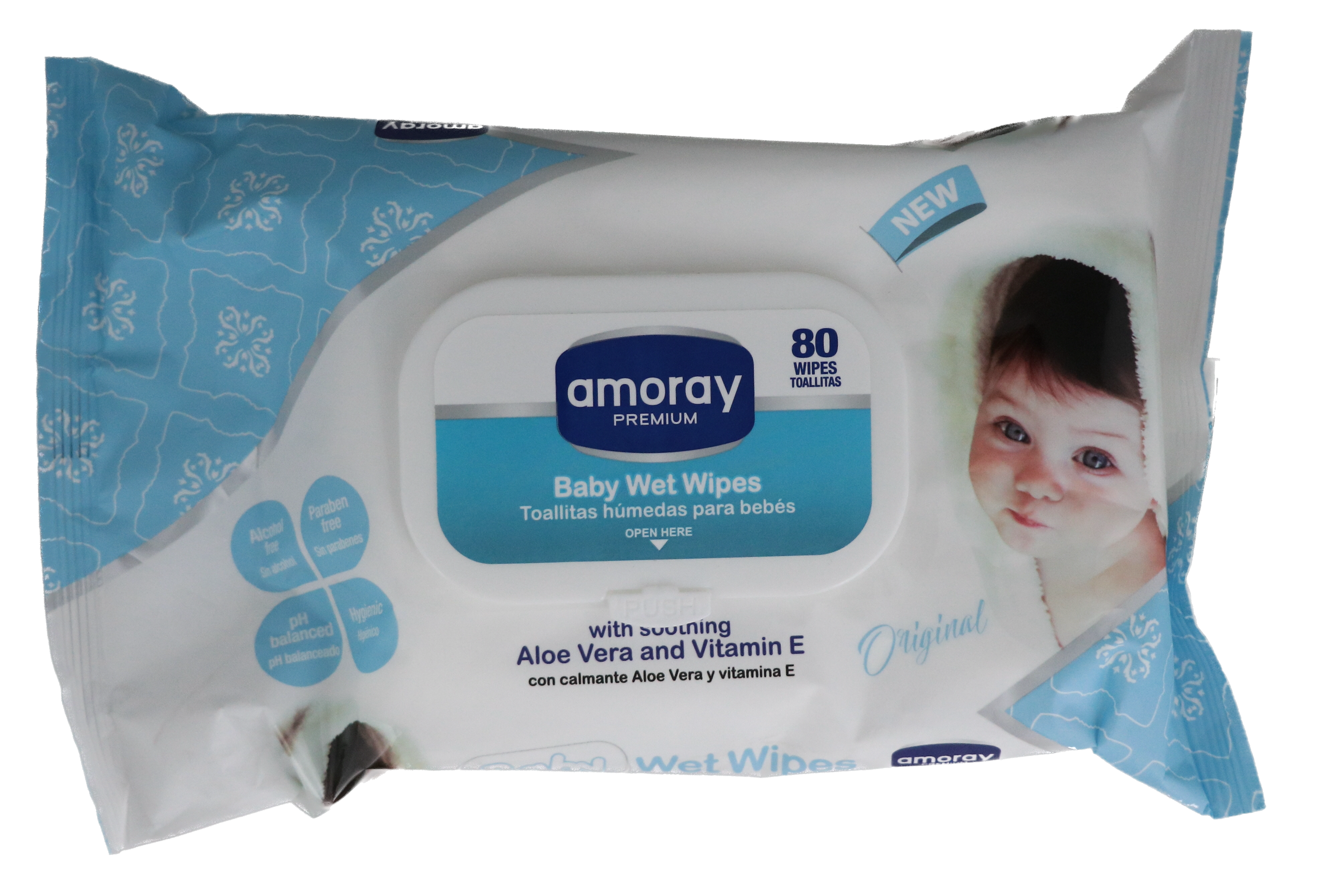 AMORAY BABY WIPES ORIGINAL