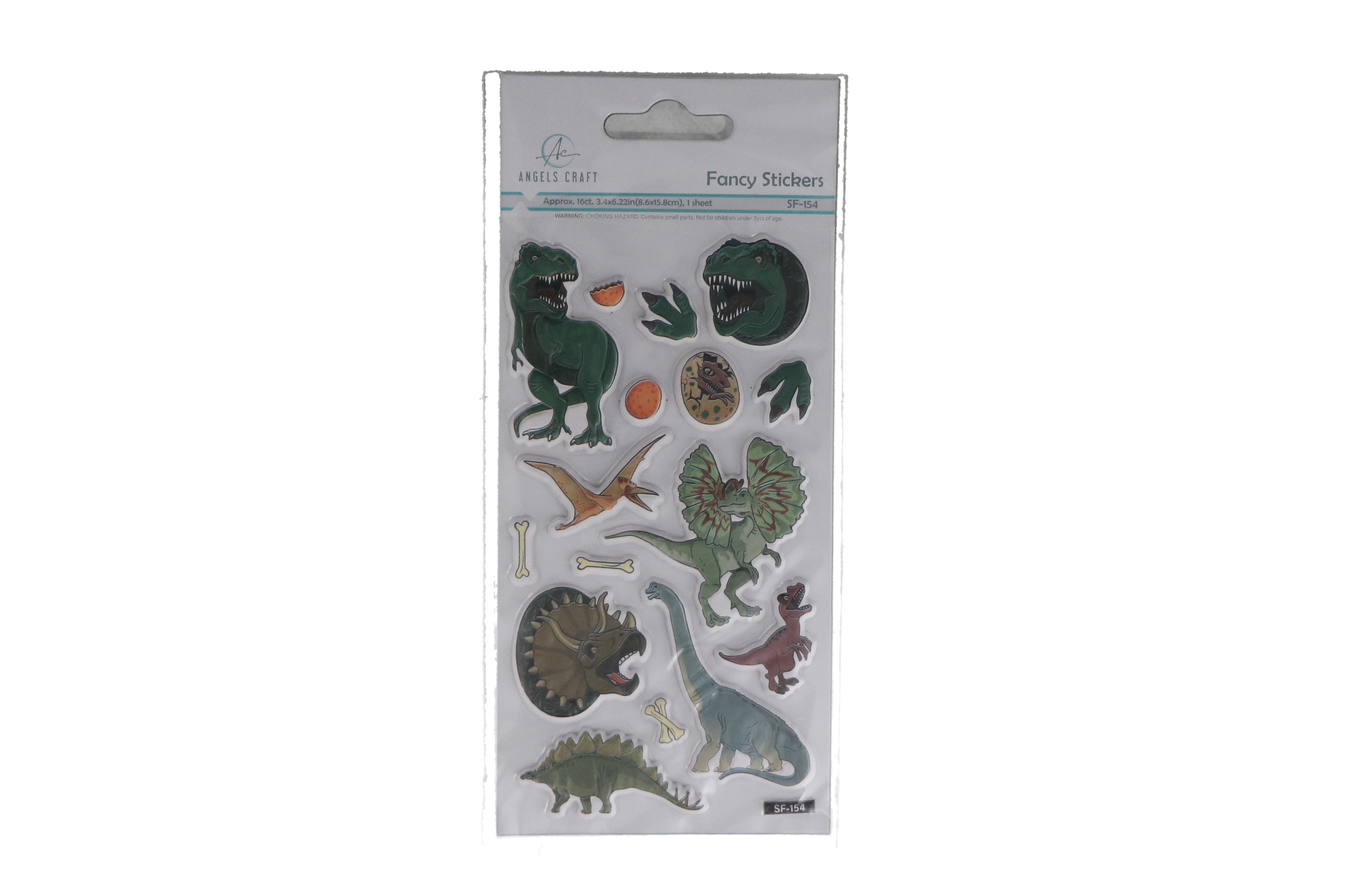 1.99 DINOSAUR PUFFY STICKER