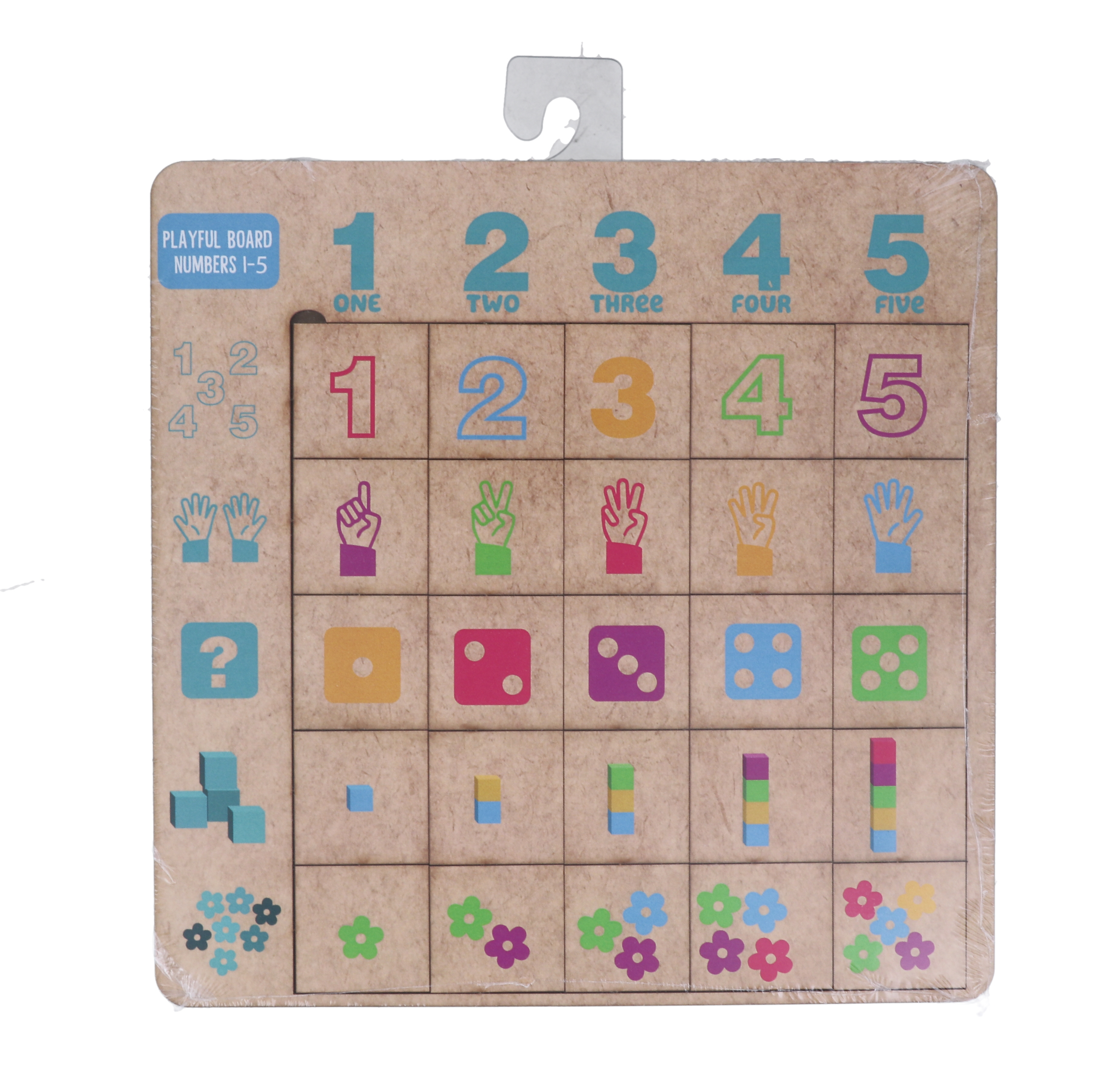 WOODEN PLAYFUL BOARD NUMBERS