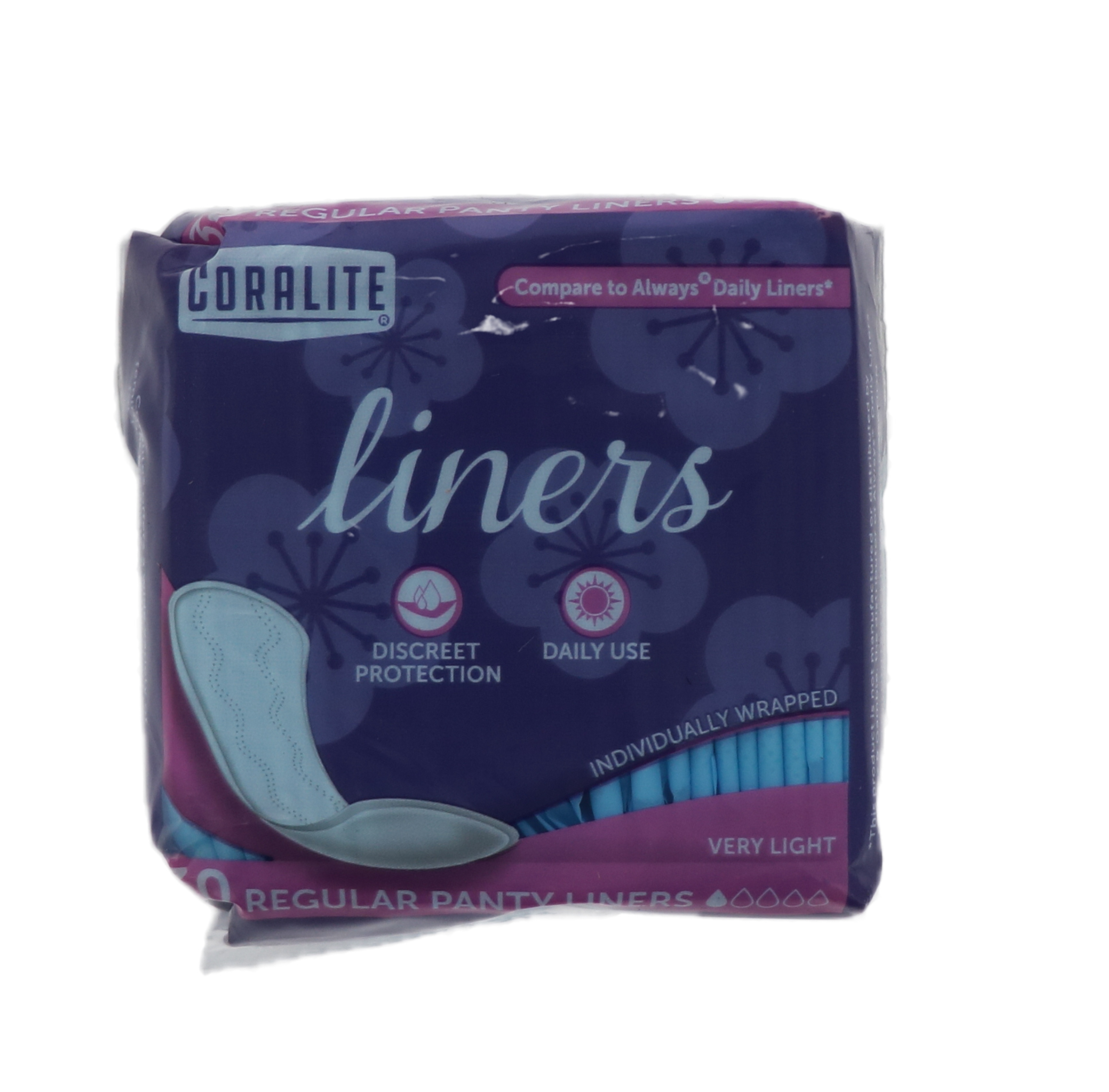 REGULAR PANTY LINERS 30 COUNT  