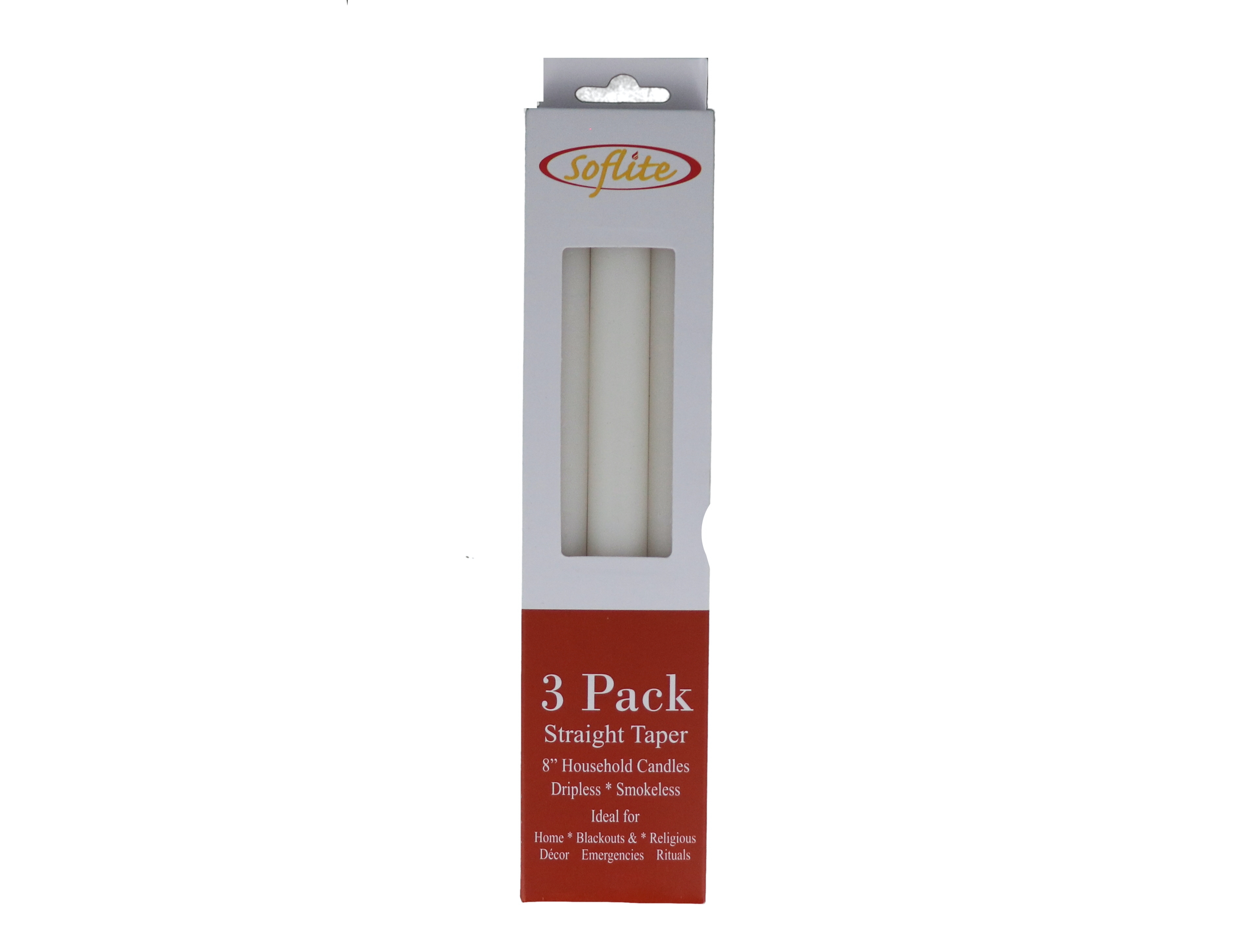 SOFLITE 3 PACK CANLE 8 INCH