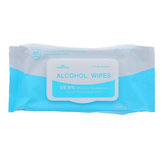 ALCOHOL WIPES 50 PCS  