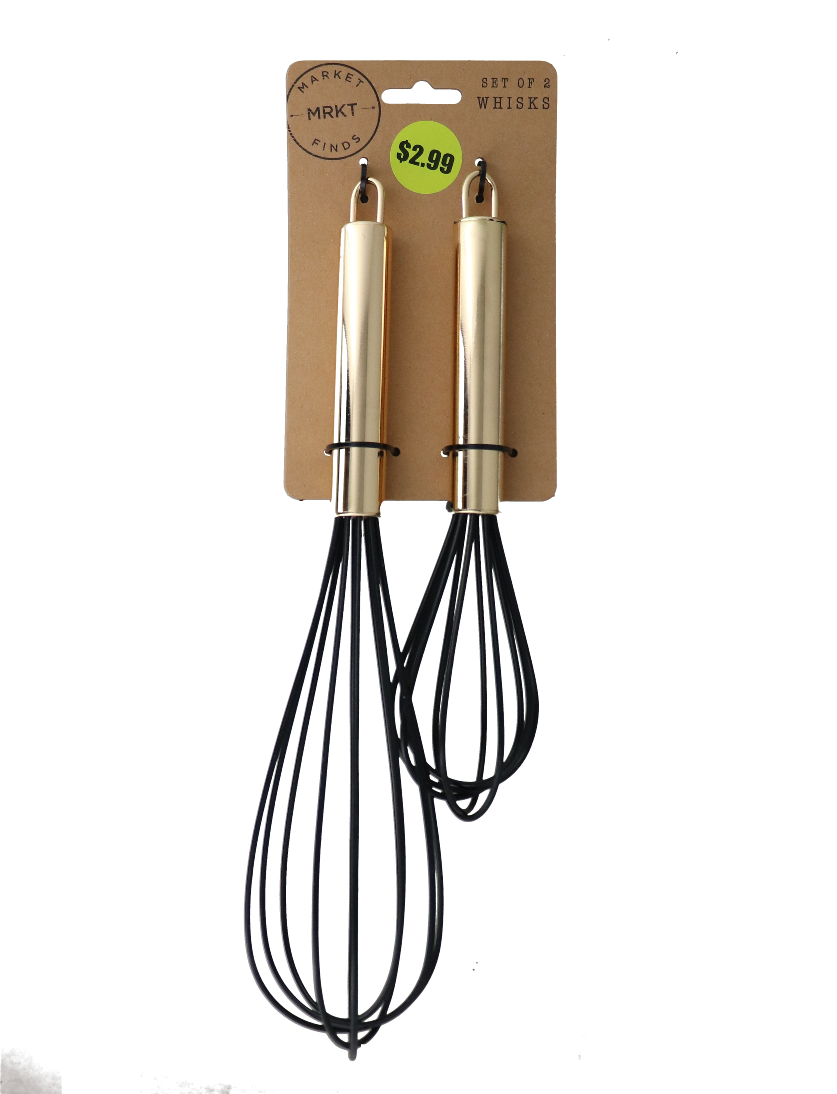 2.99 SET OF 2 WHISKS 