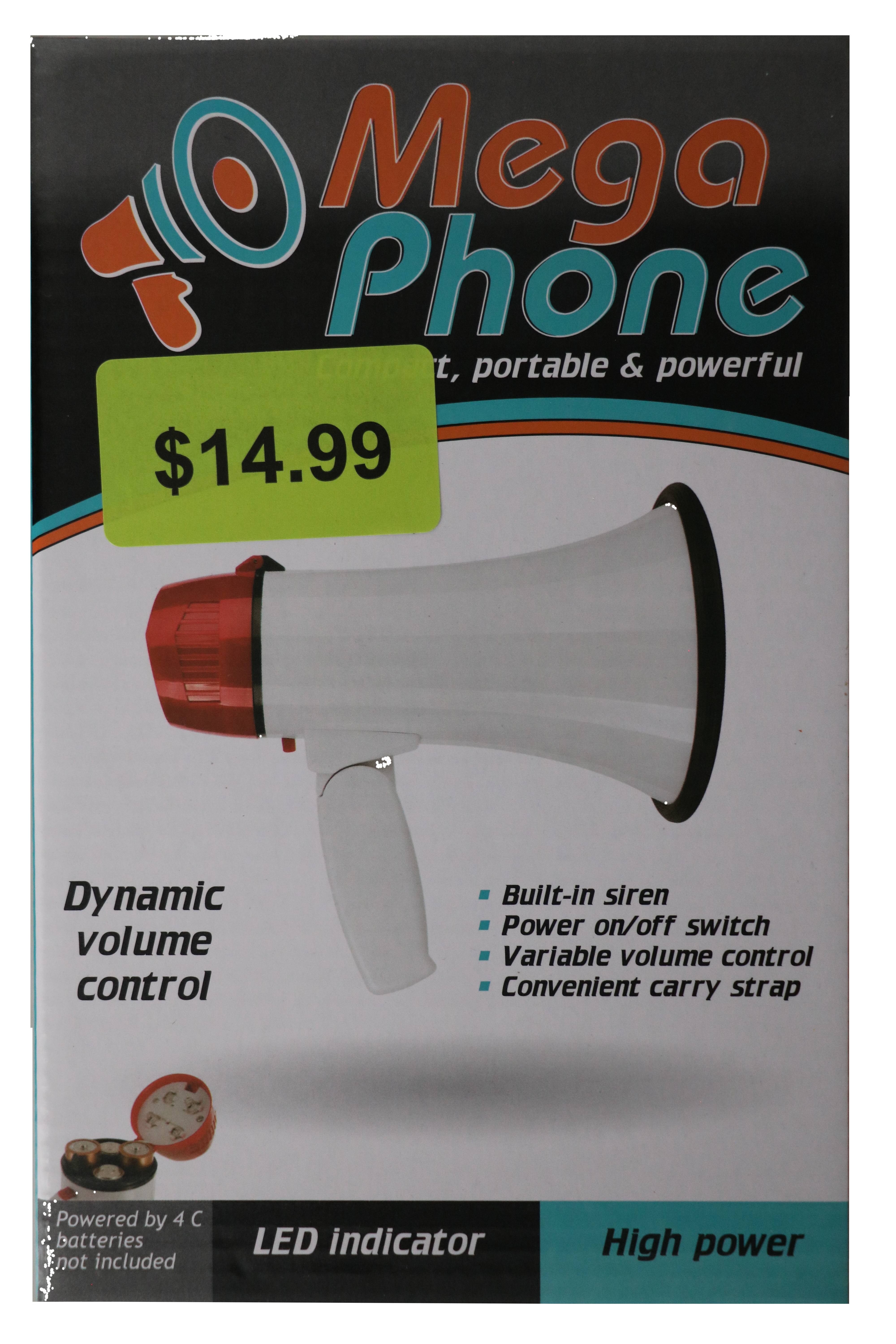 14.99 MEGA PHONE 