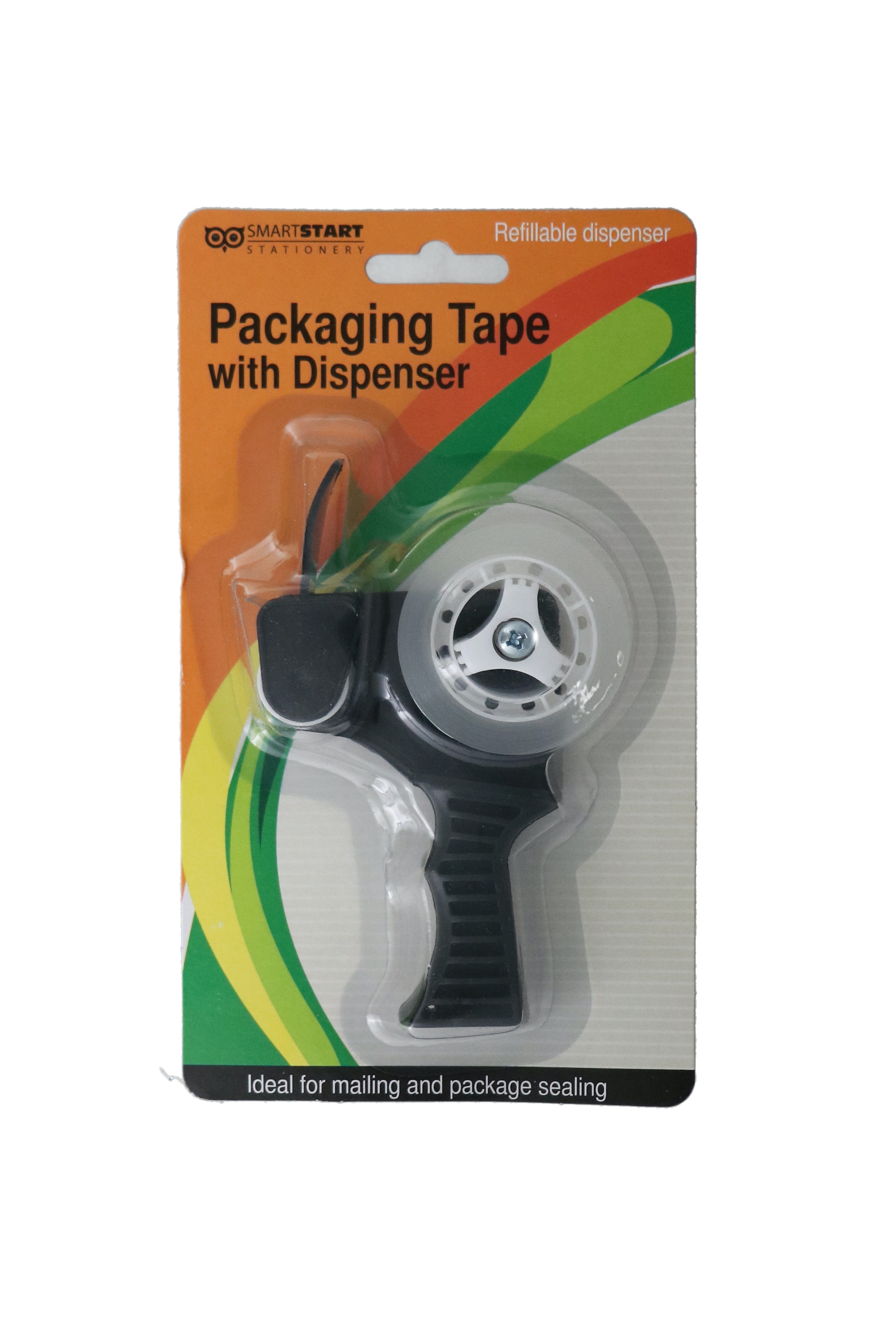 SMALL PACKAGING TAPE WITH DISPENSER