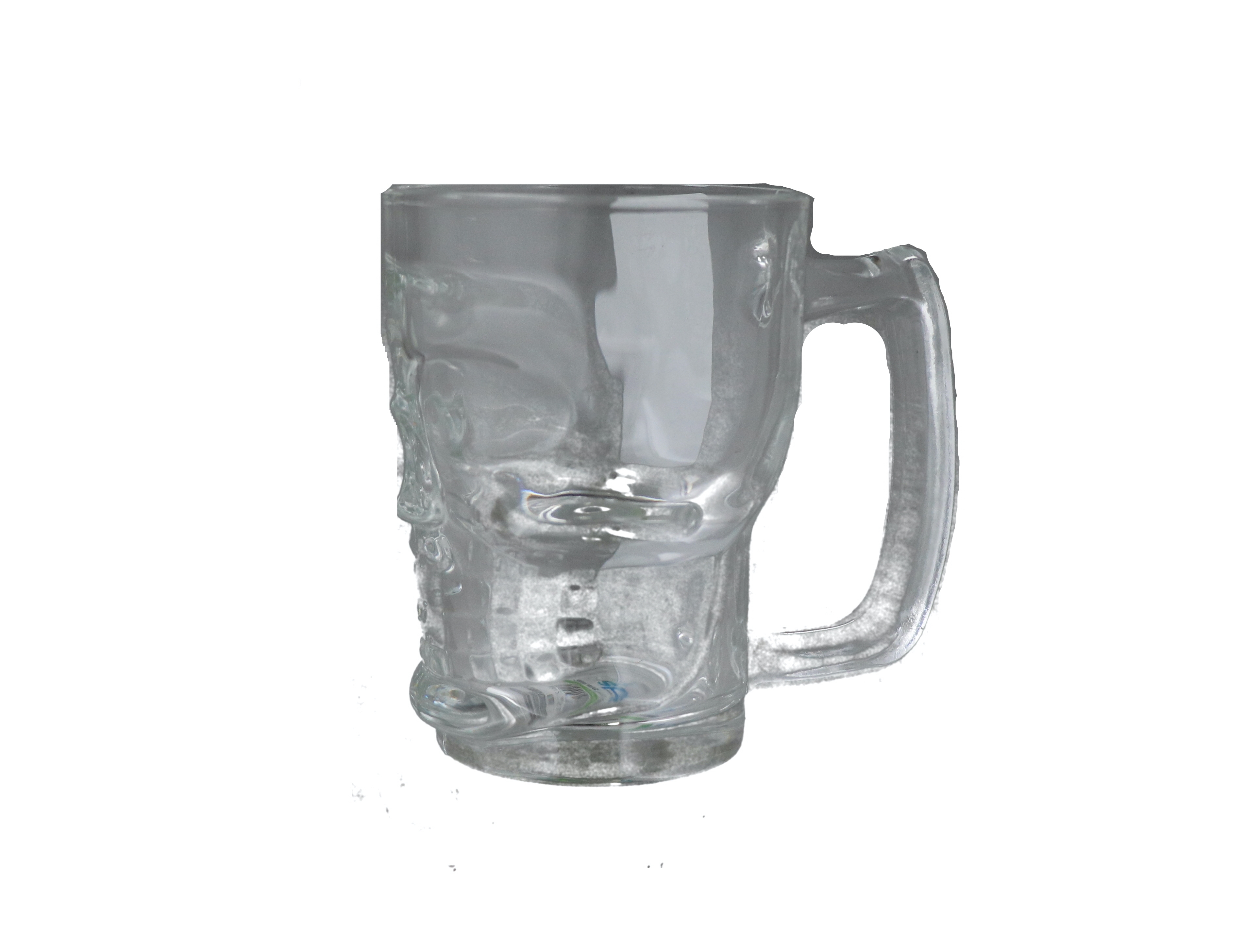 1.99 SKULL GLASS MUG