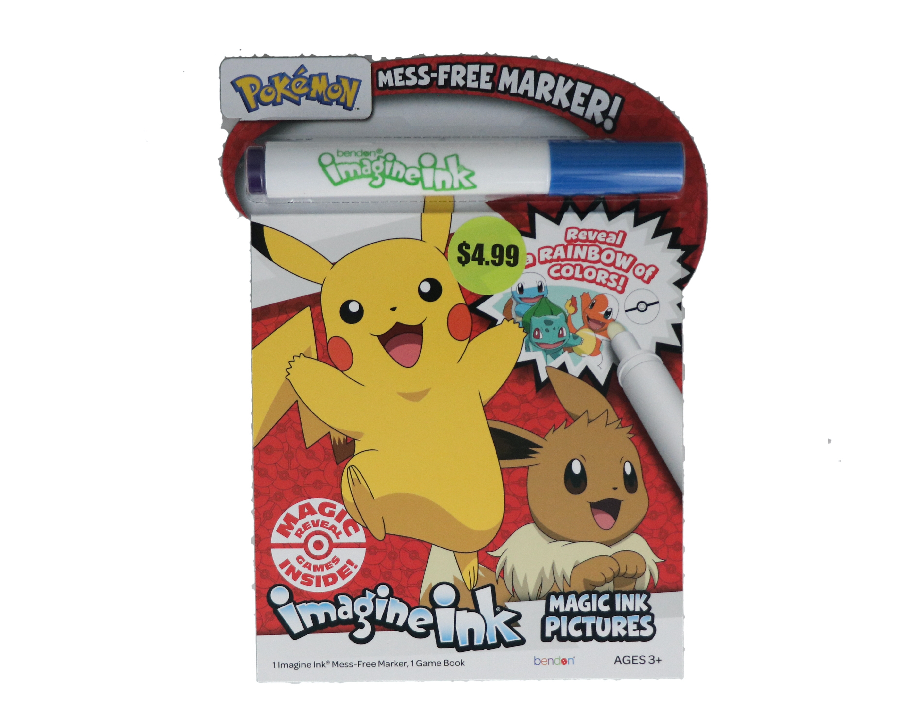 4.99 POKEMON MESS FREE IMAGINE INK