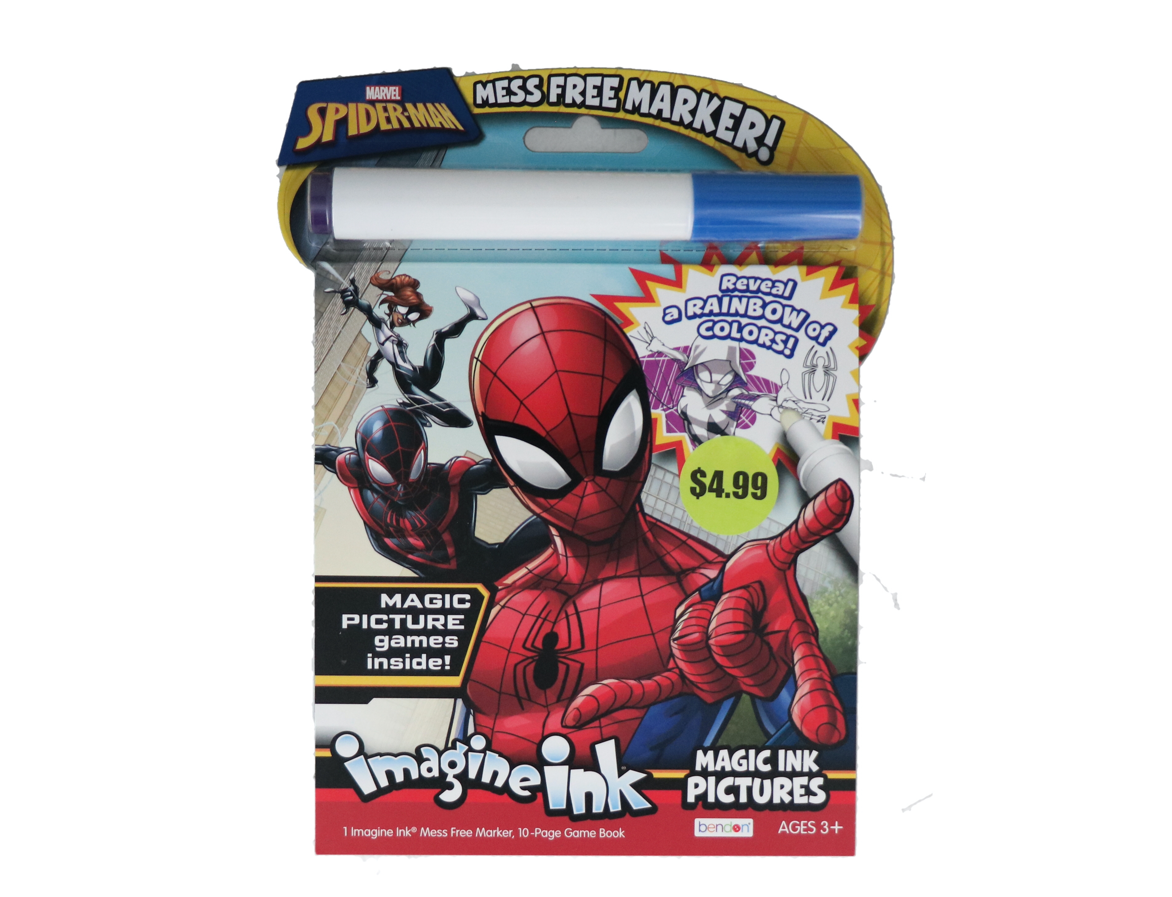 4.99 SPIDERMAN MESS FRESS IMAGINE INK