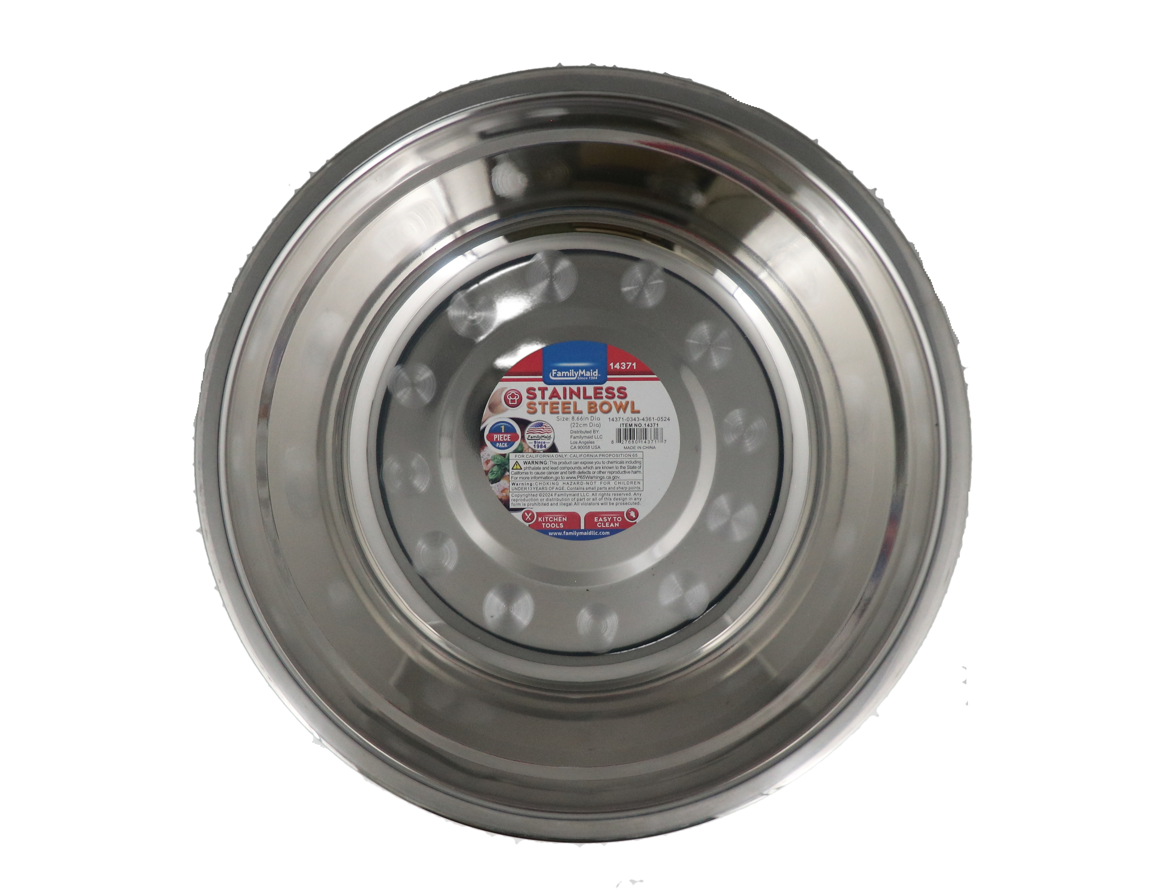 3.99 STAINLESS STEEL BOWL 10.2 INCH