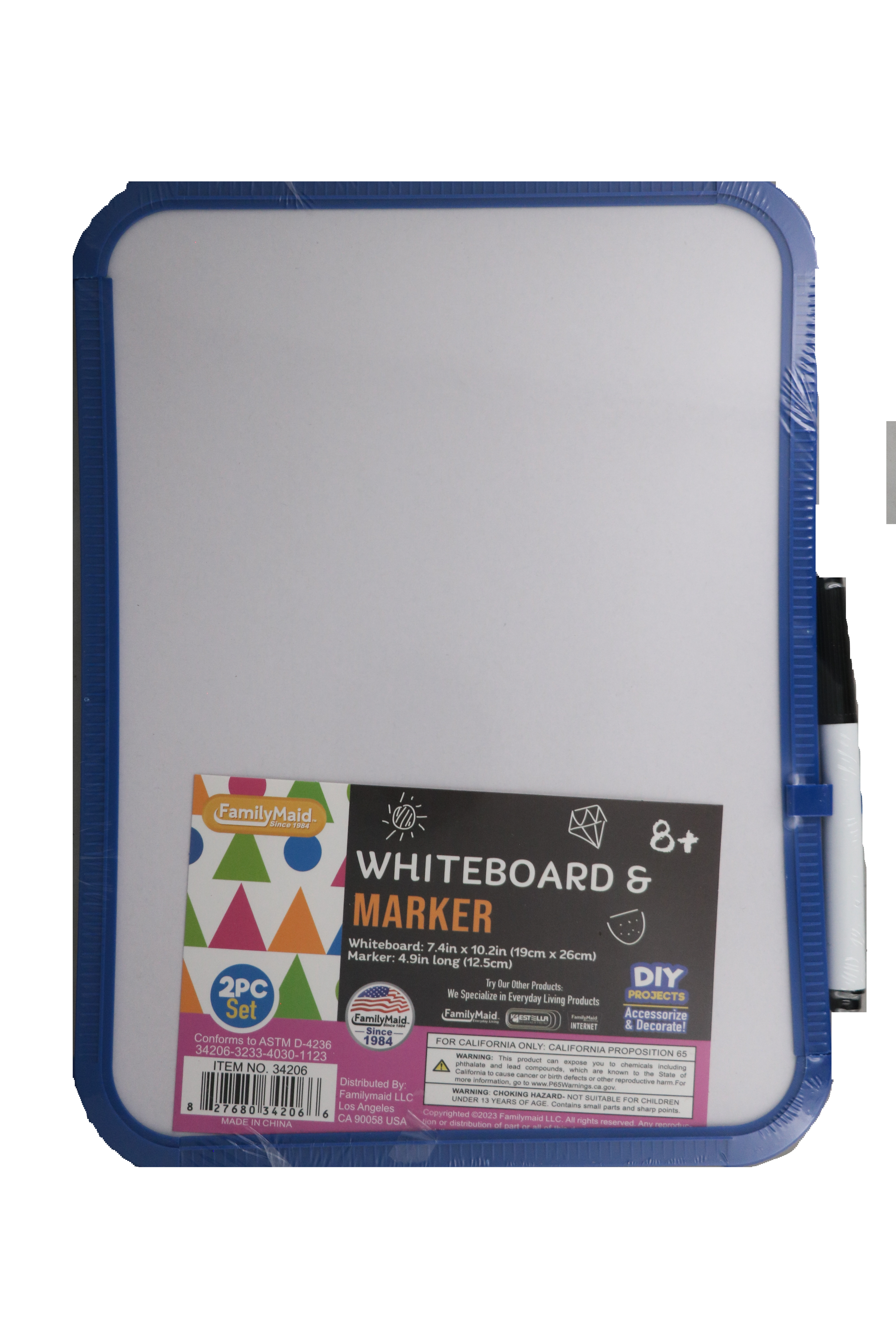 1.99 WHITE BOARD AND MARKER