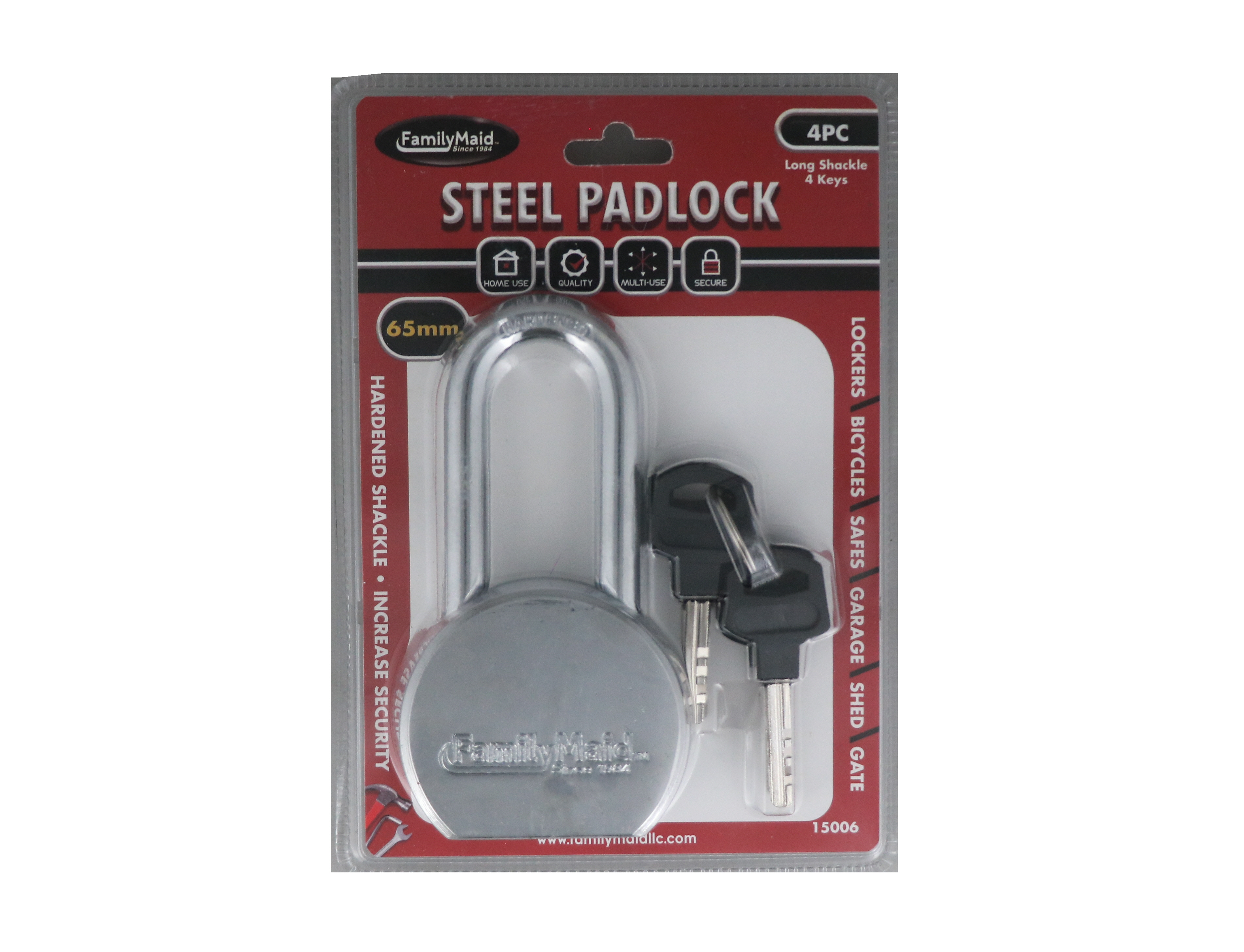 9.99 STEEL PADLOCK 