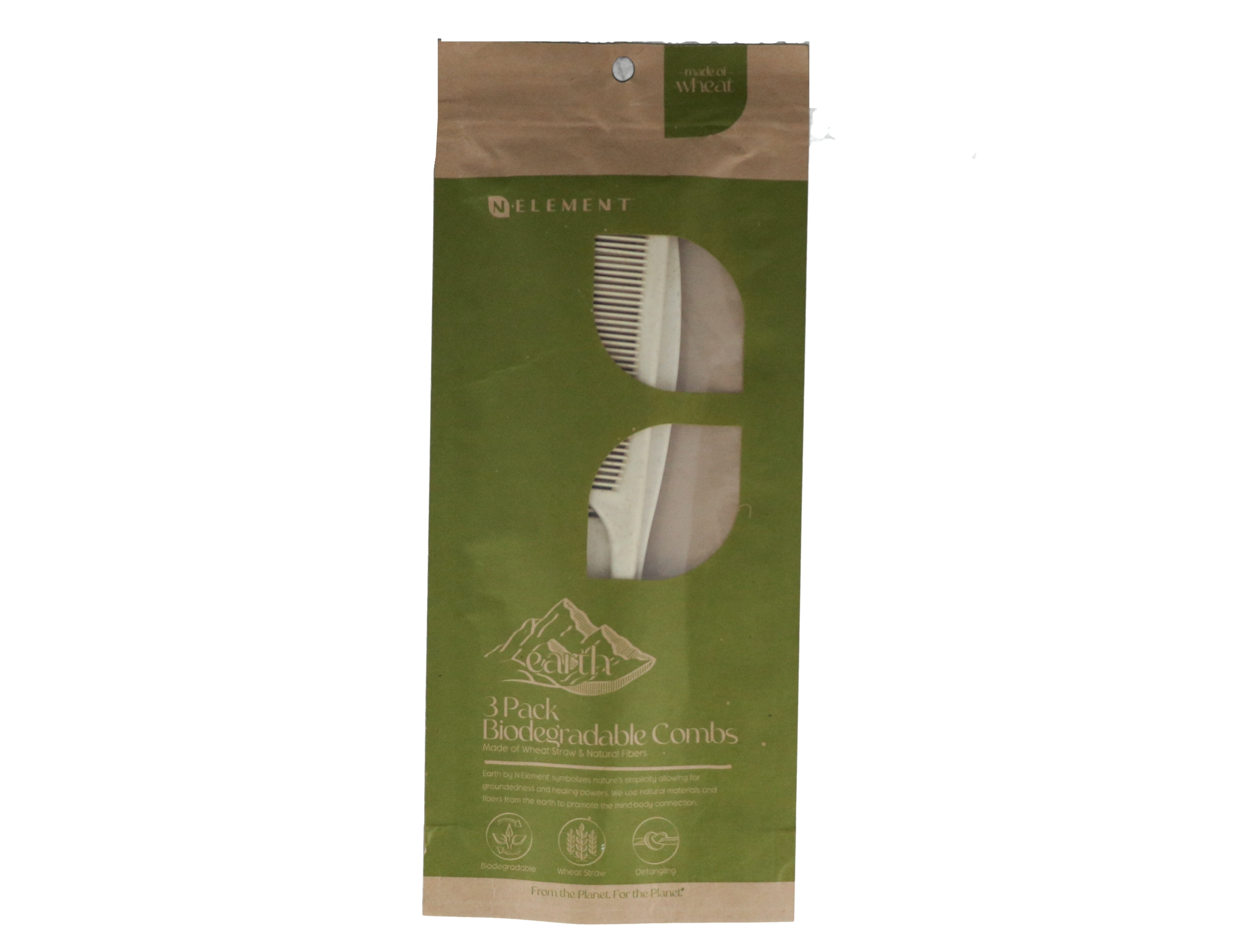 3 PACK BIODEGRADABLE COMBS