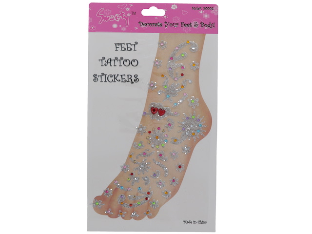 FOOT STICKERS  